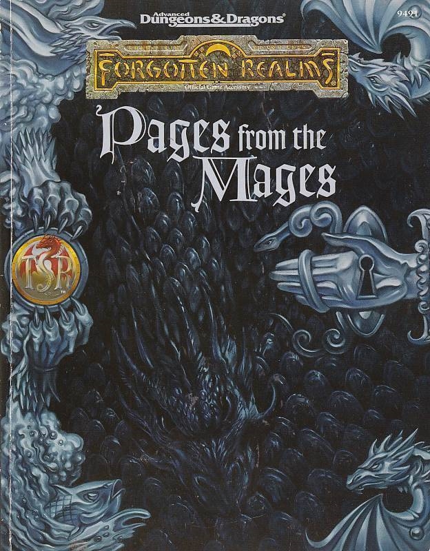 Advanced Dungeons & Dragons 2nd Edition - Forgotten Realms - Pages from the Mages (B Grade) (Genbrug)